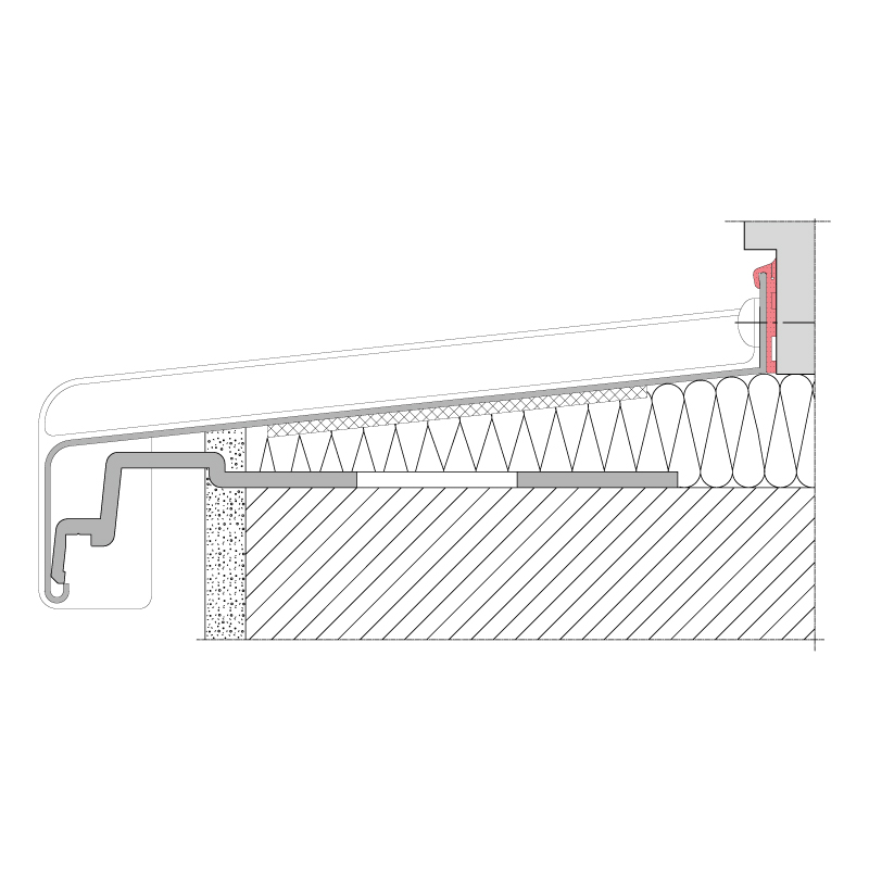 Joint d'isolation EPDM pour tablette de fenêtre aluminium - GUTMANN