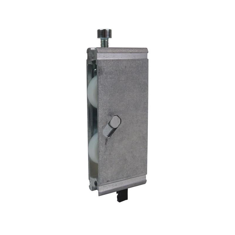 Chariot double réglable pour coulissant PVC