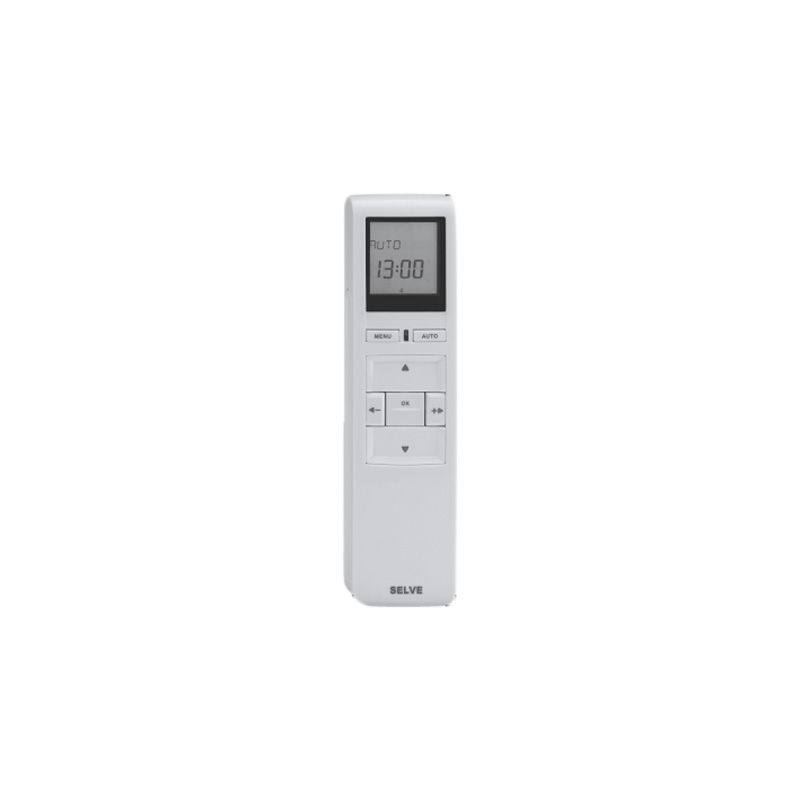 Télécommande pour moteur de volet roulant IVEO 10 canaux avec horloge - SELVE