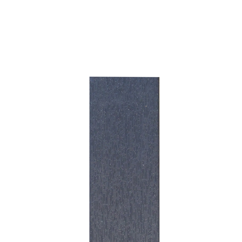 Plat PVC épaisseur 2.5mm dentelé