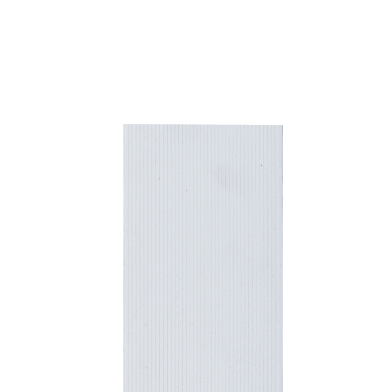 Plat PVC épaisseur 2.5mm dentelé