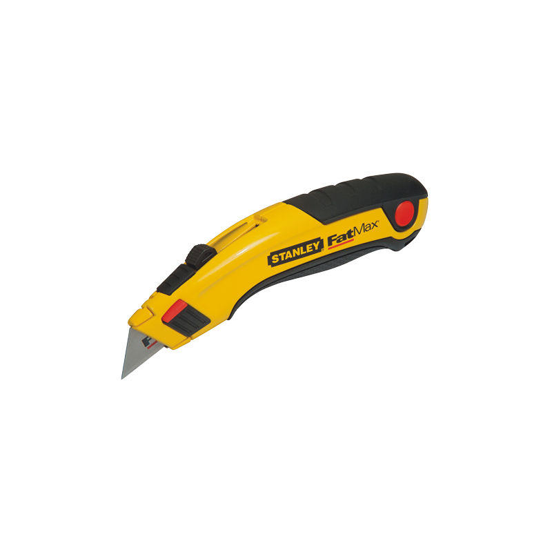 Couteau à lame rétractable FATMAX + 5 lames CARBIDE - STANLEY