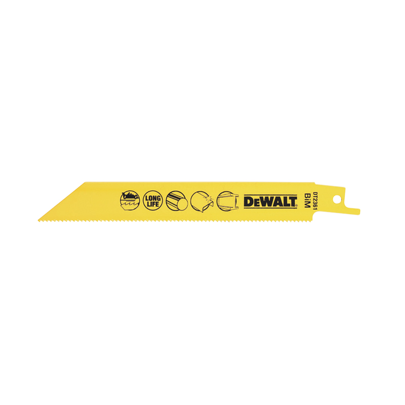 Lame de scie sabre BIM pour métal 152mm - DEWALT