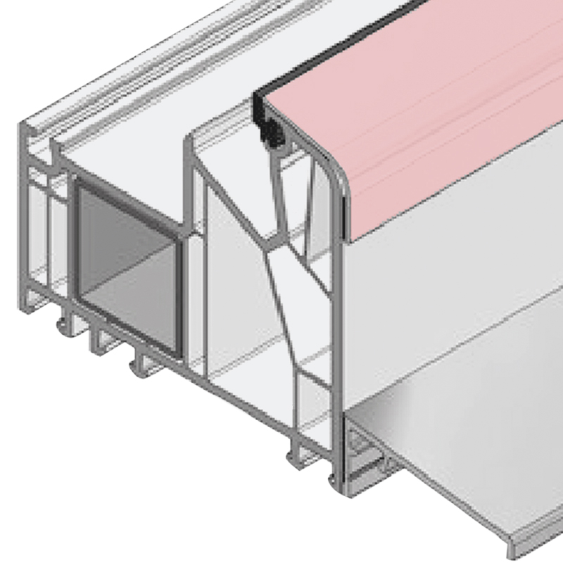 Profil de protection de dormant PVC autocollant - 