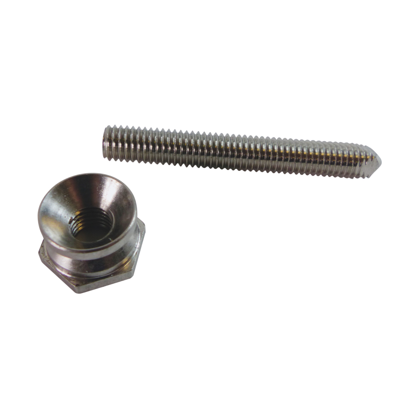 Fixation simple face BS02-14 pour poignées de tirage D-LINE - 