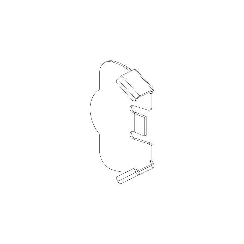 Plaque anti-perçage crémone OB Easy-Mix F25-F50 - ROTO