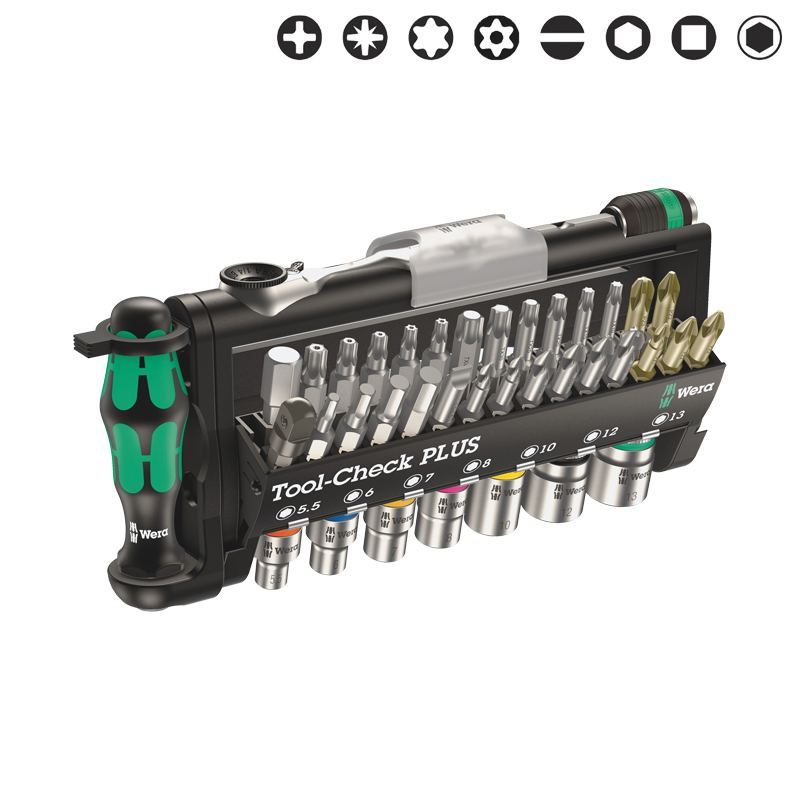 Coffret de 39 pièces TOOL-CHECK plus - WERA