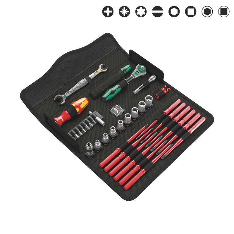 Jeu de 35 outils spécial maintenance KRAFTFORM KOMPAKT - WERA