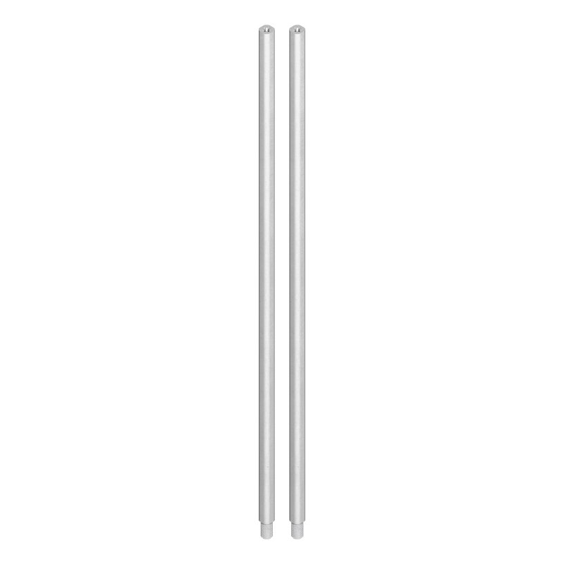 Tringle aluminium 2x1250mm pour crémone encastrée - LA CROISEE DS