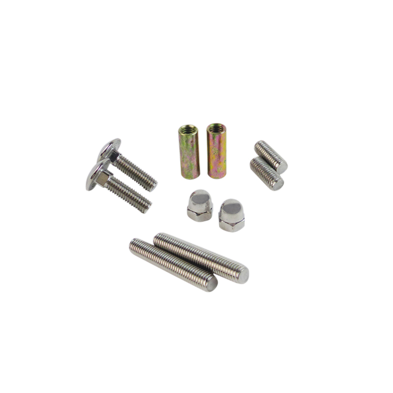 Kit de fixation double inviolable pour support tube inox Ø40mm - DUVAL