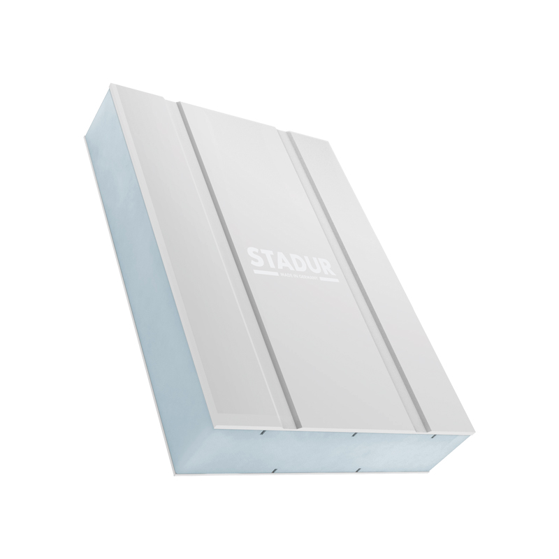 Panneau sandwich PVC rainuré 2 faces FB-1/EXN - STADUR
