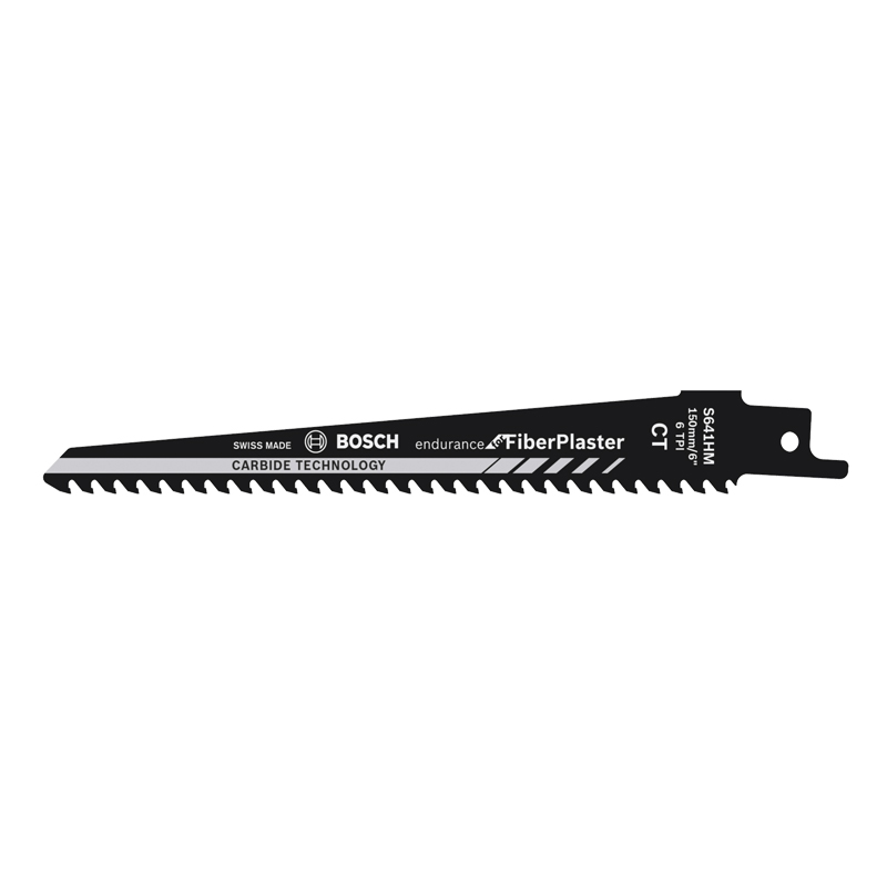 Lame de scie sabre S641HM pour fibre et plâtre 150mm - BOSCH
