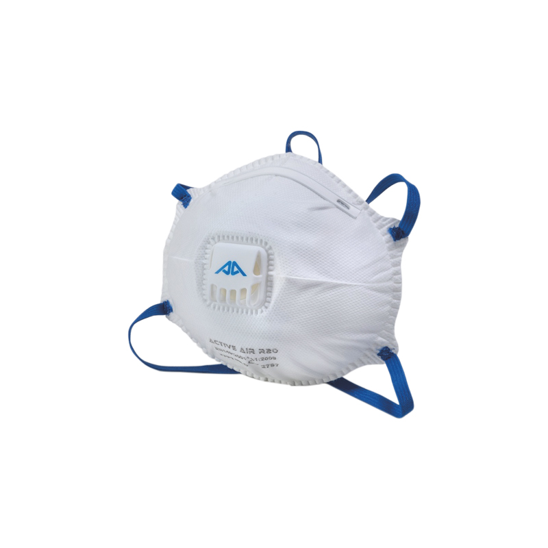 Masque coque FFP2 avec valve ACTIVE AIR R20 - ACTIVE GEAR