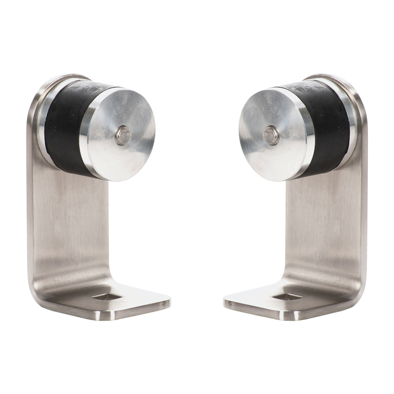Kit support droit inox 316 pour tube Ø40mm - 