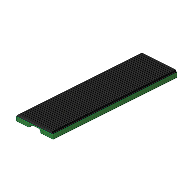 Cale de vitrage 100mm avec surface d'appui élastique - 