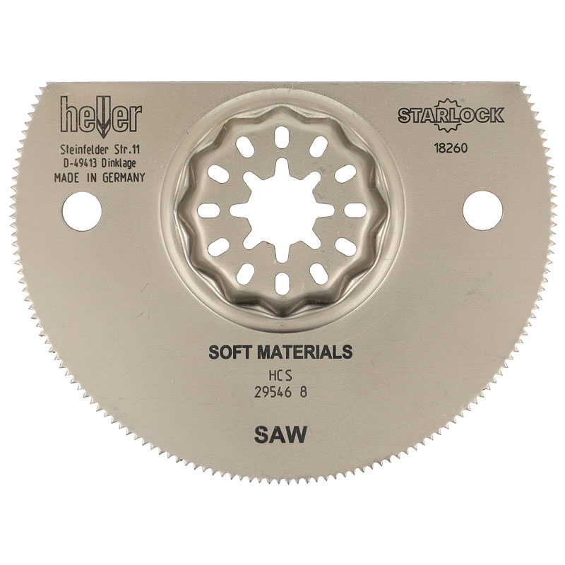 Lame oscillante HCS SOFT MATERIAL SAW - HELLER
