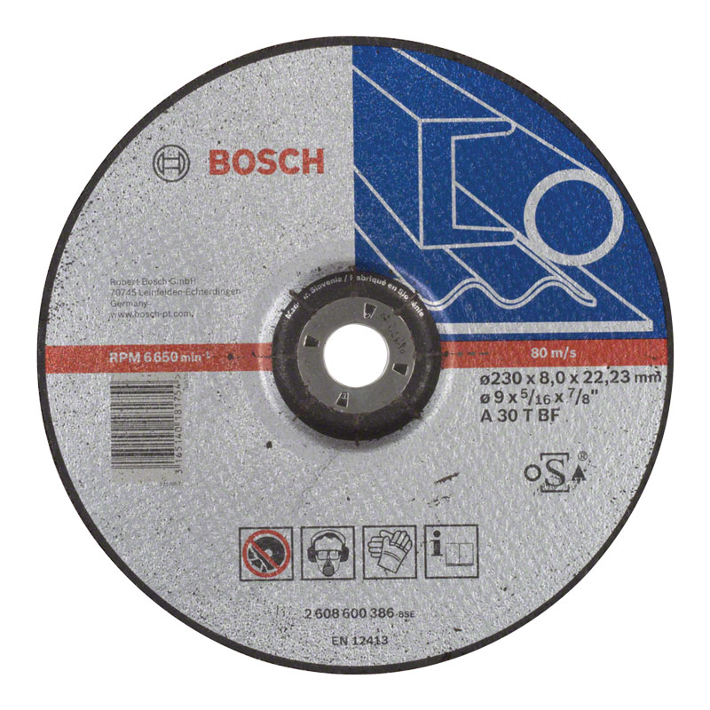 Disque à ébarber A 30 T BF pour métal - BOSCH