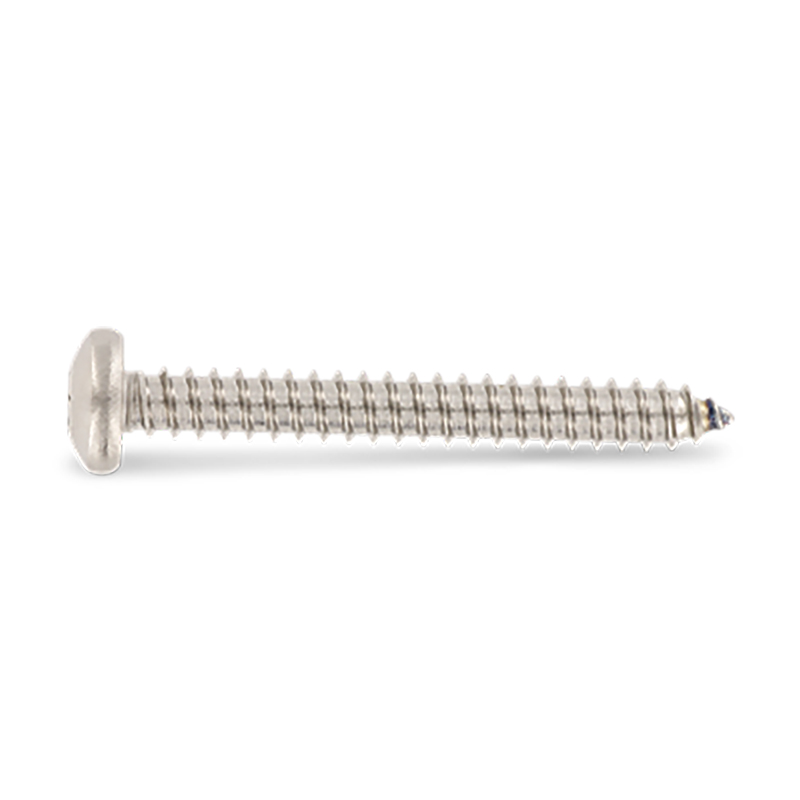 Vis à tôle tête cylindrique bombée TX inox