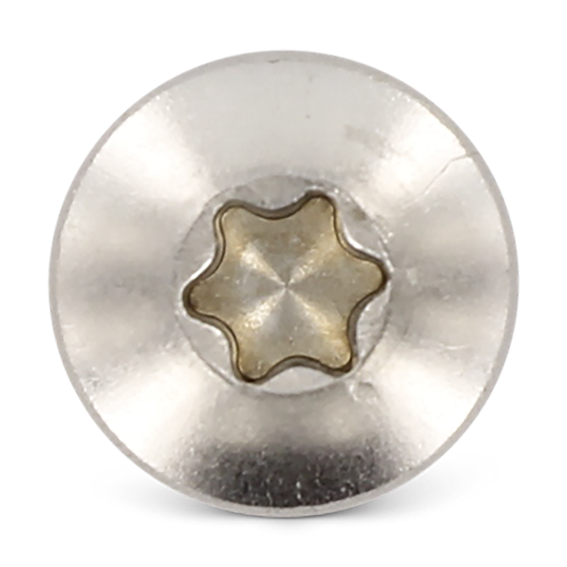 Vis à tôle tête cylindrique bombée TX inox