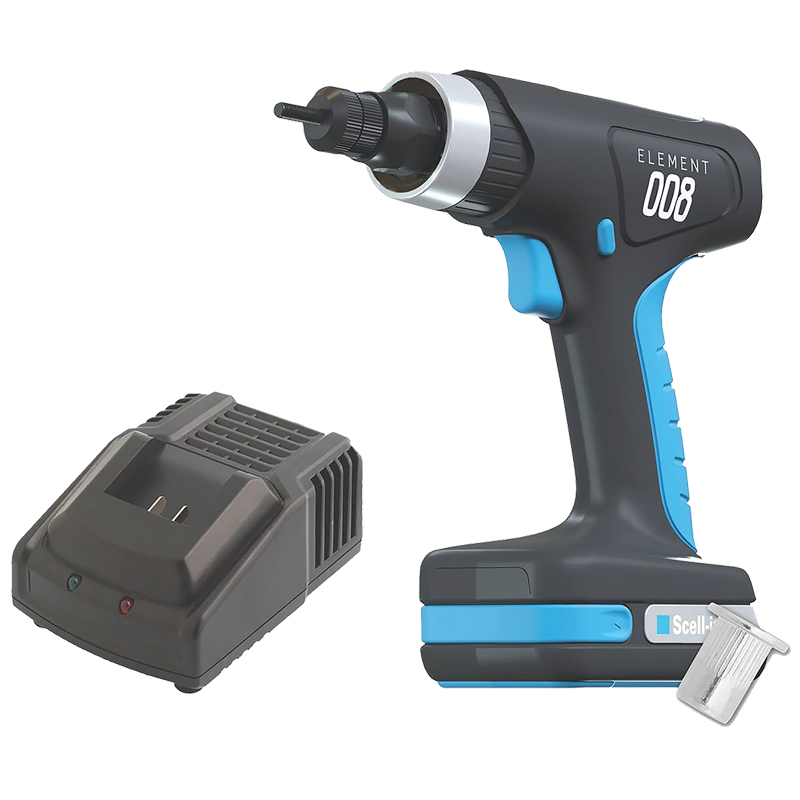 Sertisseuse sur batterie ELEMENT compacte pour écrou à sertir M3-M6 - SCELL-IT