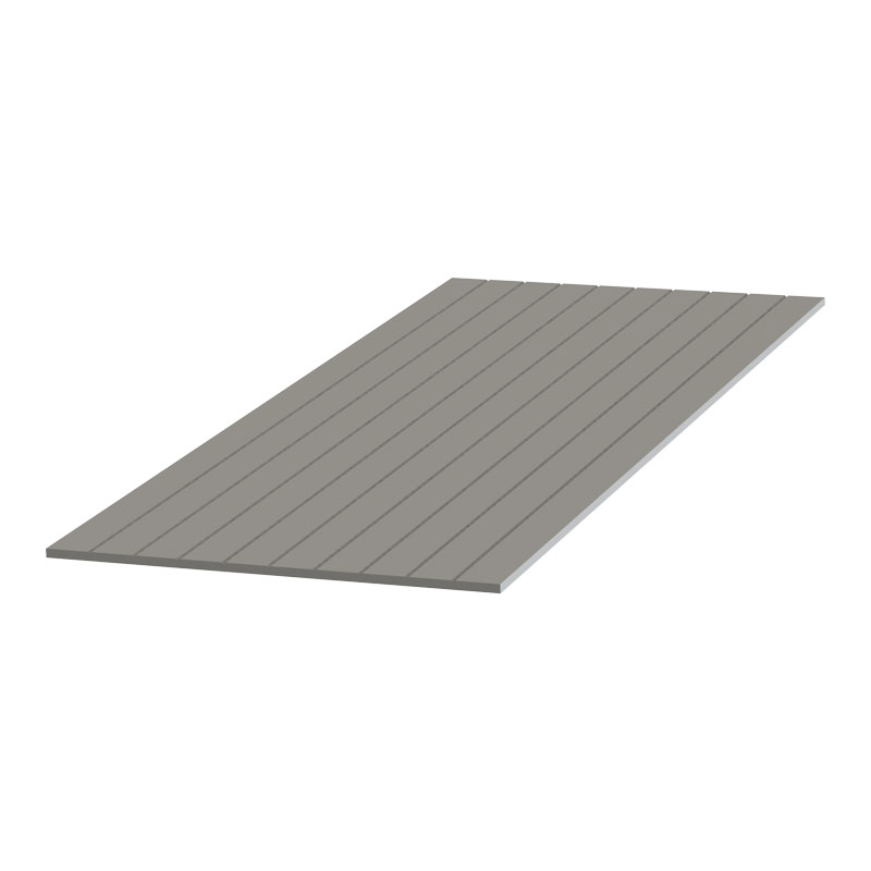 Plat PVC épaisseur 2.0mm sécable blanc - 