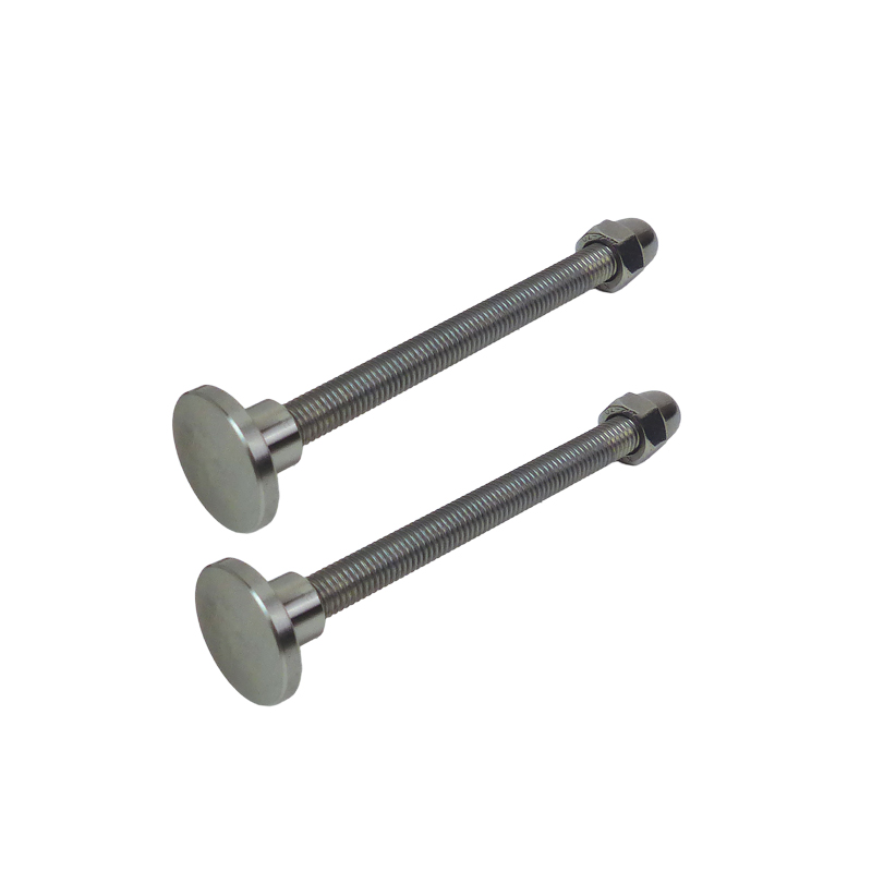 Kit de fixation simple traversant pour support tube inox Ø40mm - FORLOCK