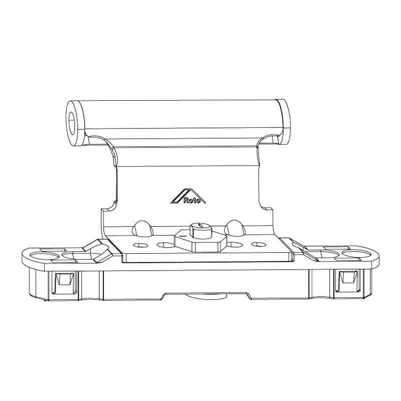 Paumelle en feuillure OF fixe NX - ROTO