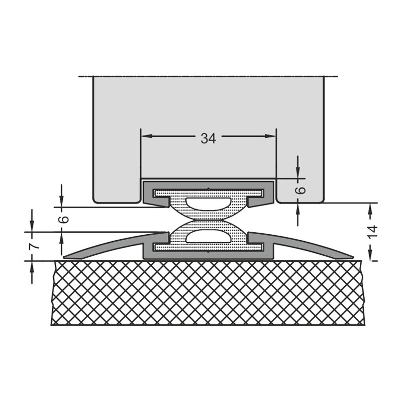 Seuil de porte P441