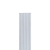 Plat PVC épaisseur 2.4mm cranté  - 