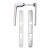 Garniture VITA saillie réduite sur plaques de 24MM - 