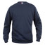 SWEATSHIRT BASIC ROUNDNECK DARK NAVY - CLIQUE