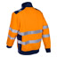 VESTE THERMIQUE HAUTE VISIBILTE GOKKAN ORANGE/MARINE - COVERGUARD